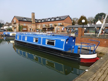 Moored at Market Harborough